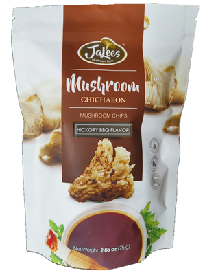 JA Lees Farms Mushroom Chicharon Hickory BBQ Flavor