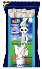 W. L. Foods Panda Barquillos Stick Milk Flavor 1