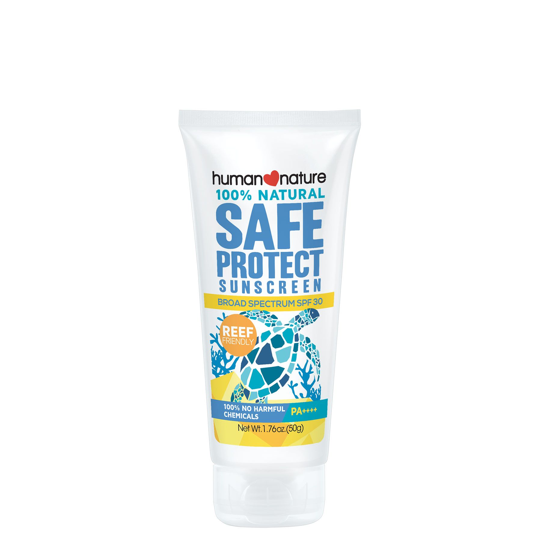 human heart nature sunscreen