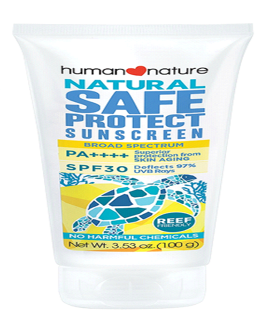 human nature sunscreen